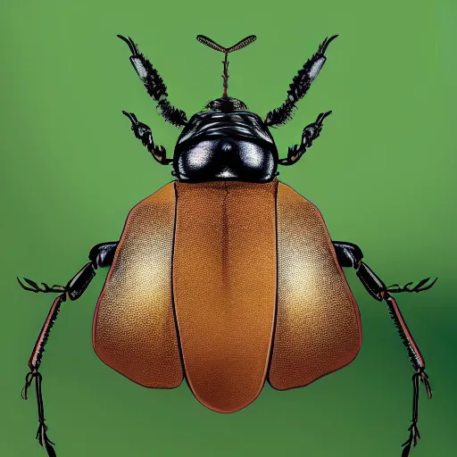 Prompt: a beetle wearing a top hat, high detail, photorealistic, national geographic