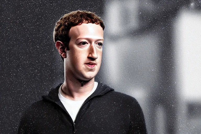 Image similar to Mark zuckerberg wearing matrix clothing, against a background of programming codes. ultra-detailed, UHD, 8k, octane render