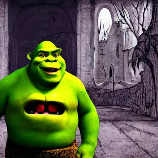 Cursed_Shrek/The Rock Thing: R/Cursedimages_ - A Nightmare Fuel Masterpiece