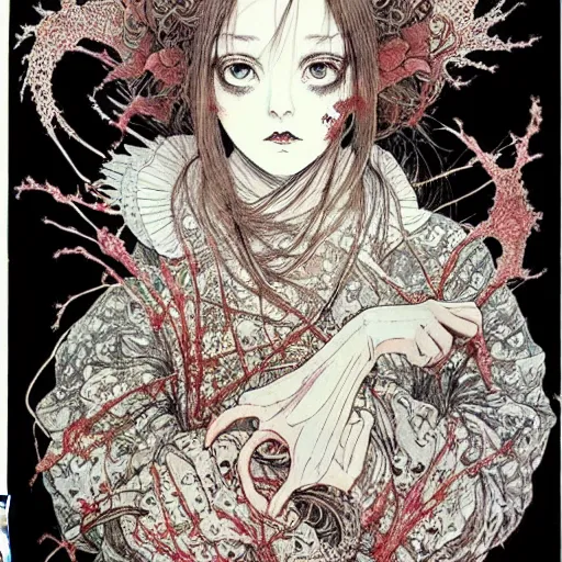 Image similar to prompt: Portrait painted in Salor Moon style drawn by Vania Zouravliov and Takato Yamamoto, inspired by Fables, intricate acrylic guache painting, high detail, sharp high detail, manga and anime 2000