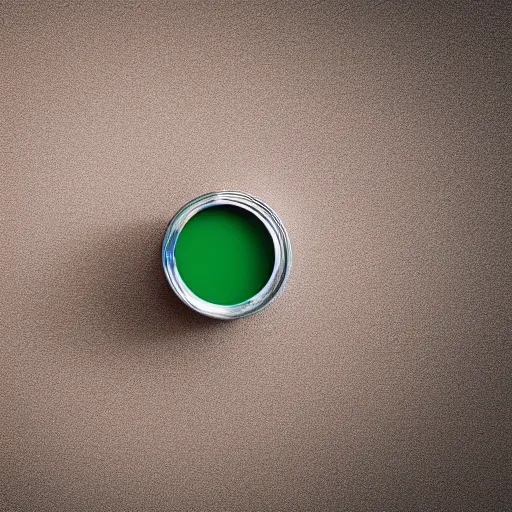 Prompt: can of paint, minimal, modern, solid color