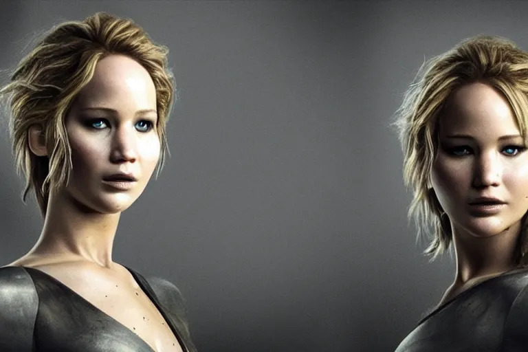 Image similar to jennifer lawrence as a halo convenant elite, photorealistic photography