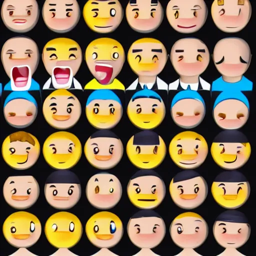 Emoji Faces – Designs by Chad & Jake