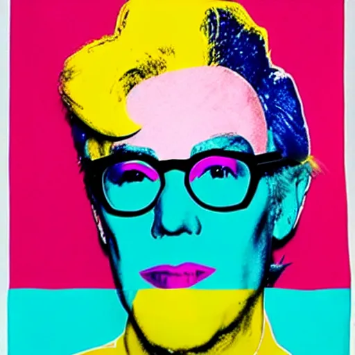 Image similar to andy warhol as a banana