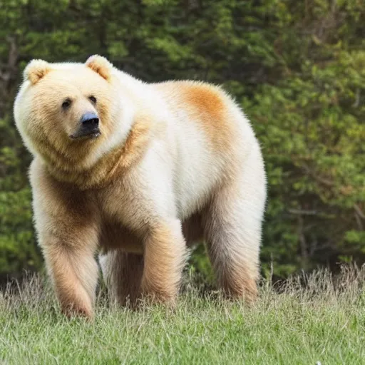 Image similar to dog bear, bear dog