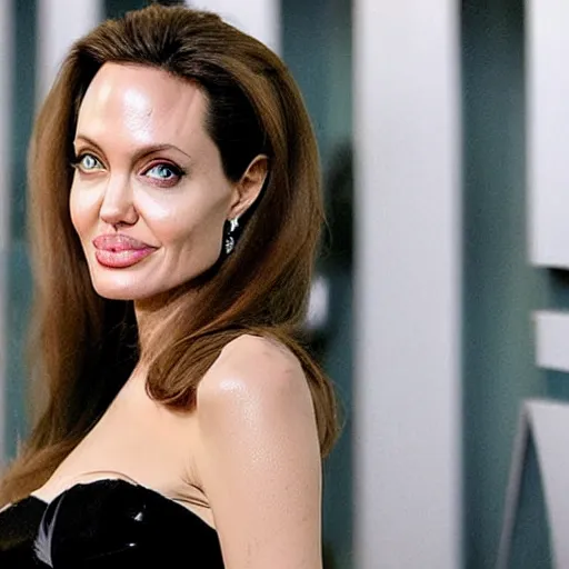 Prompt: Angelina jolie