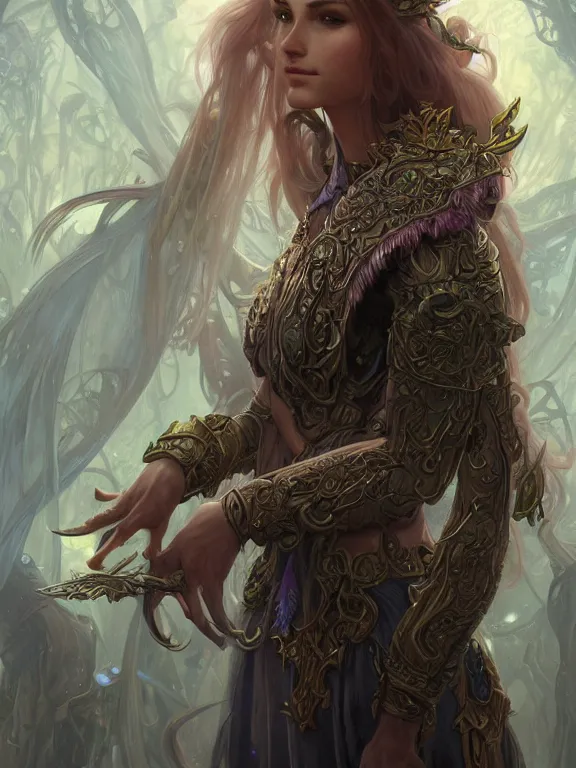 Image similar to world of warcraft elven druid, fantasy, man, intricate, elegant, highly detailed, digital painting, artstation, concept art, wallpaper, smooth, sharp focus, illustration, art by artgerm and greg rutkowski and alphonse mucha