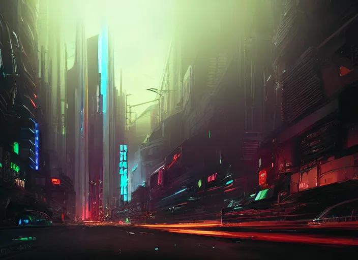Prompt: cyberpunk scifi scene of paris at night, scifi drones, artstation, matt painting, very detailed, maximalism, ambient occlusion, volumetric light, atmospheric haze, unreal engine, hyper realism, realistic shading, cinematic composition, realistic render, octane render, detailed textures, photorealistic, wide shot