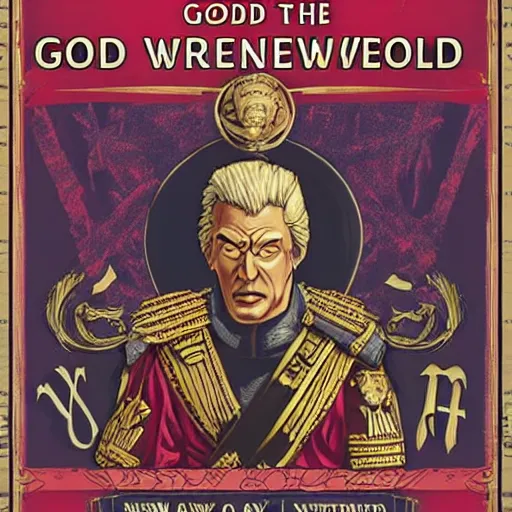 Prompt: god emperor of the new world