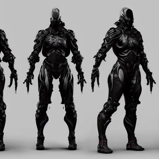 Prompt: futuristic gothic crysis suit character concept 3D render by Ashley Wood and Mike Mignola and moebius, artstation, 4K detailed post processing, footage