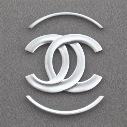 Image similar to chanel logo made out of smoke