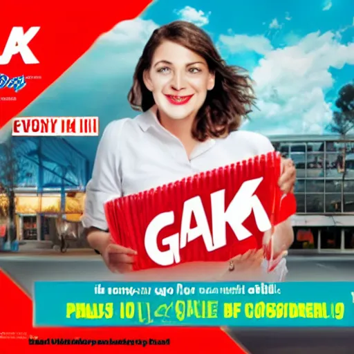 Image similar to advertisement for GAK