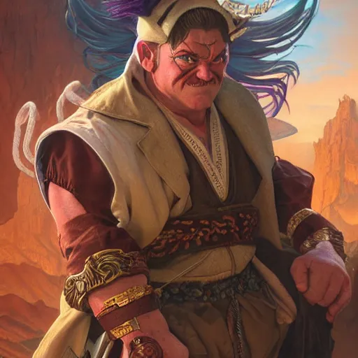 Prompt: david koechner as zangiff from street fighter, ultra realistic, concept art, intricate details, eerie, highly detailed, photorealistic, octane render, 8 k, unreal engine. art by artgerm and greg rutkowski and magali villeneuve and alphonse mucha