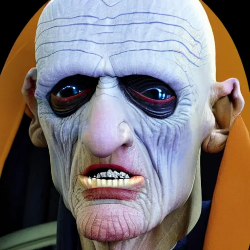 Prompt: viceroy nute gunray from star wars prequels