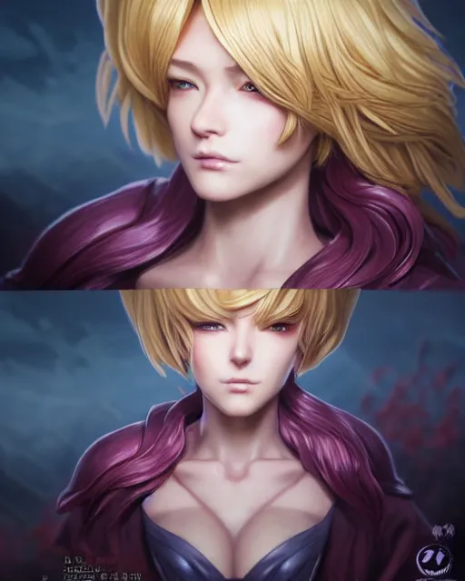 Image similar to portrait Evelyn character league-of-legends game flamed hair sharp fine-face, pretty face, realistic shaded Perfect face, fine details. Anime. Evelyn character league-of-legends game realistic shaded lighting by katsuhiro otomo ghost-in-the-shell, magali villeneuve, artgerm, rutkowski Jeremy Lipkin and Giuseppe Dangelico Pino and Michael Garmash and Rob Rey