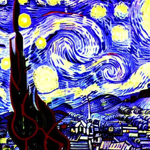 Image similar to a vaporwave landing page template trending on dribbble intricate design by vincent van gogh 4 k detailed