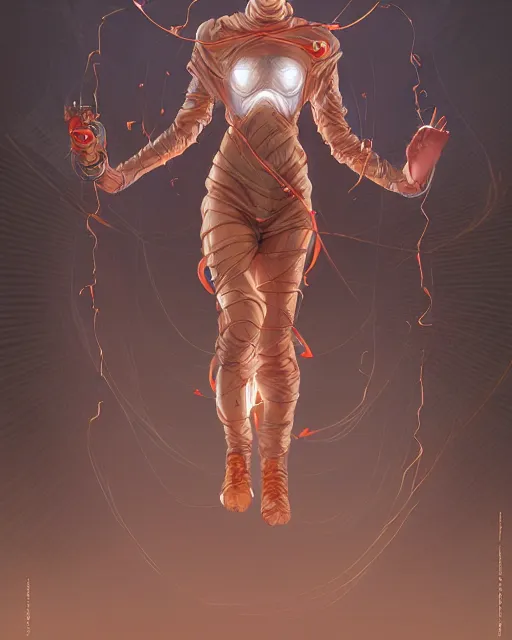 Prompt: a praying monk floating and wrapped in arcane energy, smooth, intricate, elegant, digital painting, artstation, power runes, pulsing energy, concept art, sharp focus, octane render, illustration, art by shintaro kago and josan gonzalez, overwatch character,