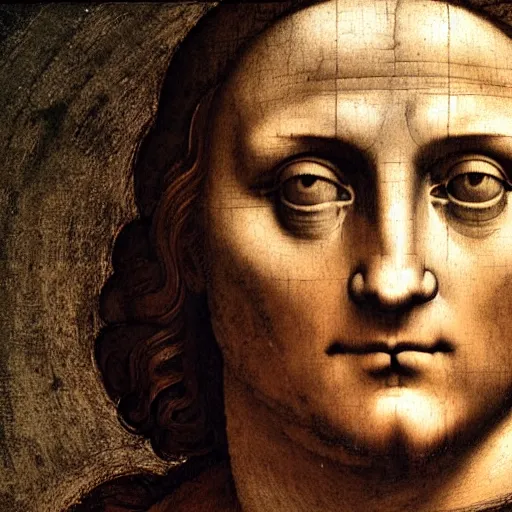 Prompt: the first man, by davinci, raphael, michaelangelo, from the new documentary, 4 k