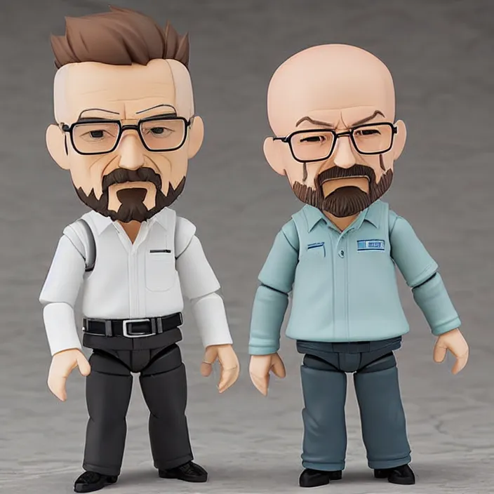 Image similar to walter white, an anime nendoroid of walter white, figurine, detailed product photo