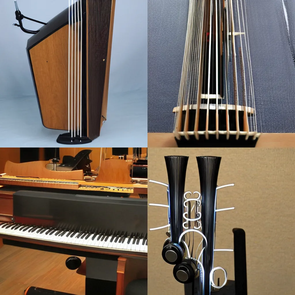 Prompt: inharmonic acoustic tuned idiophone