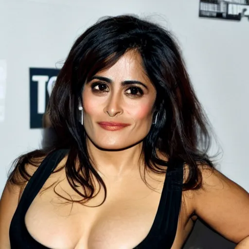 Prompt: Selma Hayek as She-Hulk