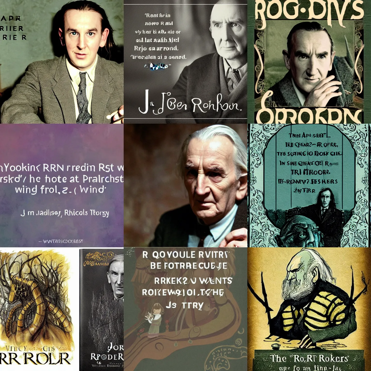 Prompt: j r r r r r r r r r r r r r r r tolkien