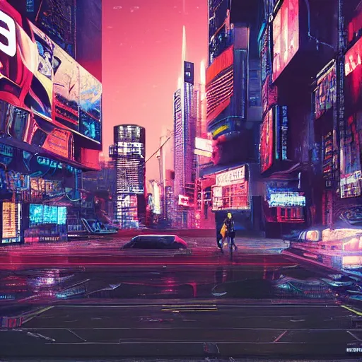 Prompt: Panasonic Hyper-Cyberpunk