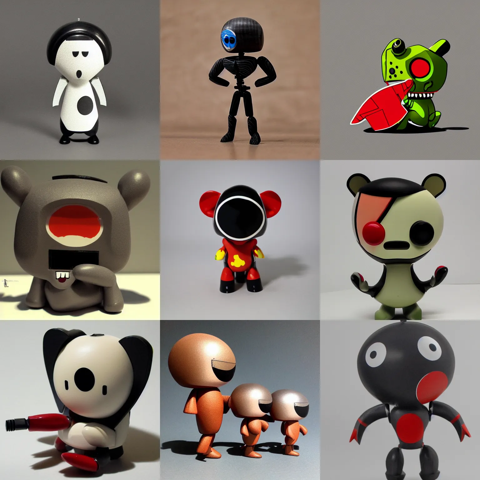 Prompt: a vinyl toy by brandt peters