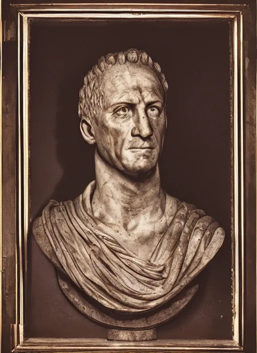 Image similar to a full portrait photo of julius caesar, f / 2 2, 3 5 mm, 2 7 0 0 k, lighting, perfect faces, award winning photography.