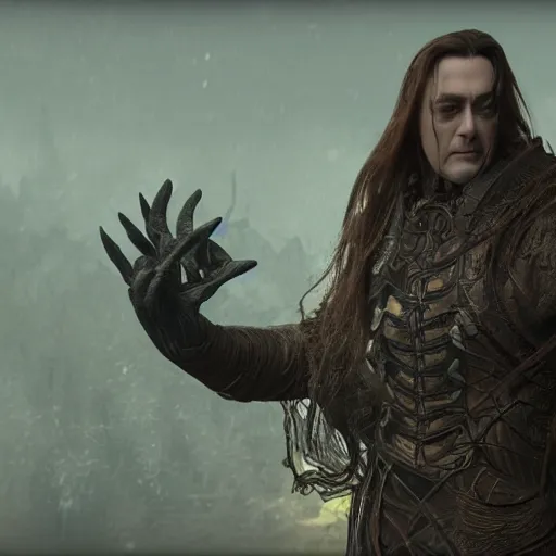 Image similar to artstation trending elden ring peter serafinowicz mod, multiple poses 8k