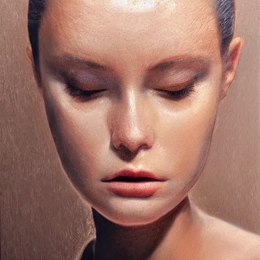 Prompt: realistic portrait, photorealistic., smooth skin.