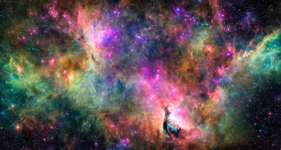 Image similar to An epic nebula and starscape 4k