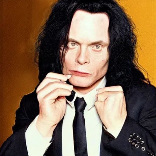 Image similar to very old tommy wiseau