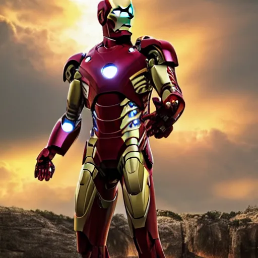 Prompt: iron man Jesus, UHD, hyperrealistic render, 4k, highly detailed