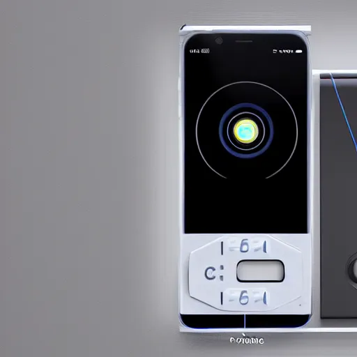 Prompt: a futuristic 3d scanner phone, by apple