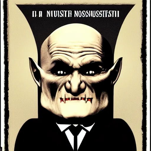 Prompt: Rudy Giuliani as Nosferatu