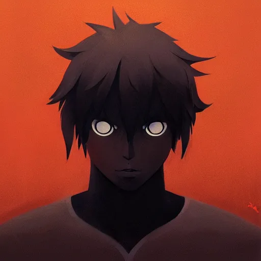 Image similar to face icon stylized minimalist bleach, loftis, cory behance hd by jesper ejsing, by rhads, makoto shinkai and lois van baarle, ilya kuvshinov, rossdraws global illumination