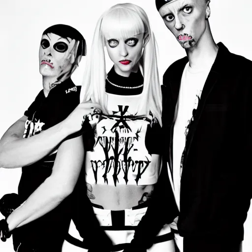 Image similar to die antwoord cover photo
