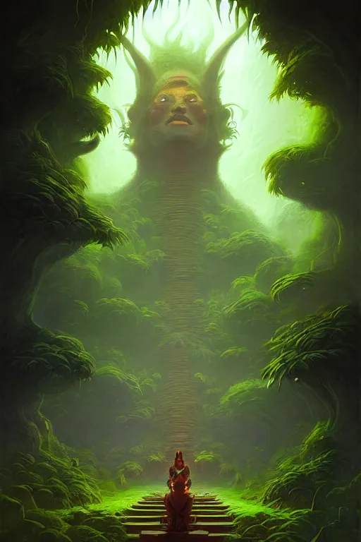 Image similar to The Ayahuasca Spirit, by Andreas Rocha