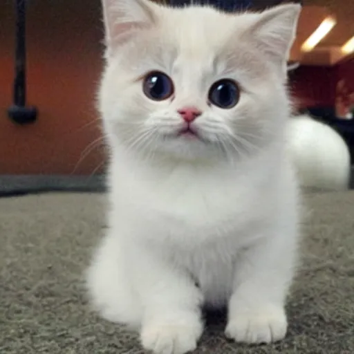 Prompt: very very very very very very very cute chibi adorable beautiful munchkin cat