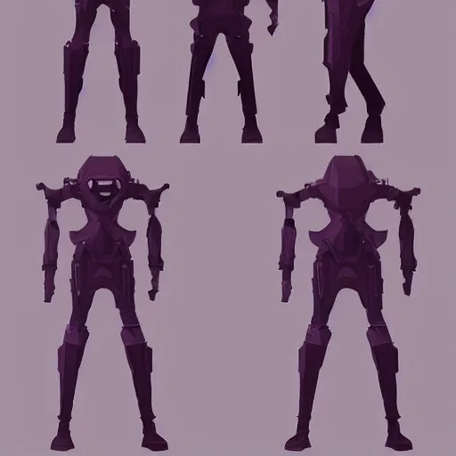 Image similar to concept art, stylized silhouette, super exaggerated proportions, concept design, sketch, male, science fiction suit, helmet, by ryan gitter