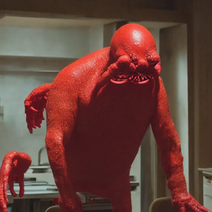 Image similar to live action zoidberg, 8 k,