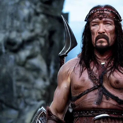 Prompt: cate blanchett as conan the barbarian