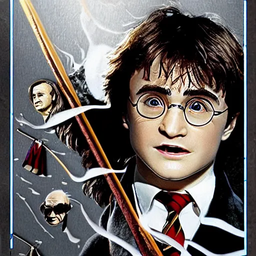 Image similar to melting harry potter