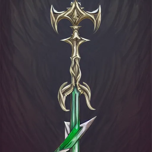 Image similar to the chaos dagger