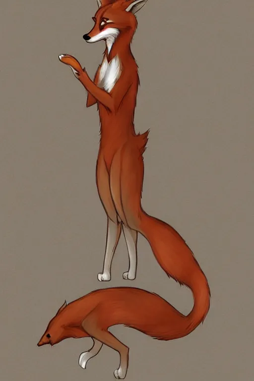 Image similar to an anthropomorphic fox, fursona!!! by don bluth, by kawacy, trending on artstation, full body