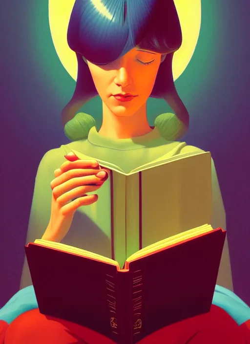 Prompt: centered painted portrait, classic depiction of an alien reading a book about humans, art nouveau, beautifully backlit, swirly vibrant color lines, muted and dull colors, aesthetic octane render, 4 k 8 k hd resolution, by ilya kuvshinov and cushart krentz and gilleard james