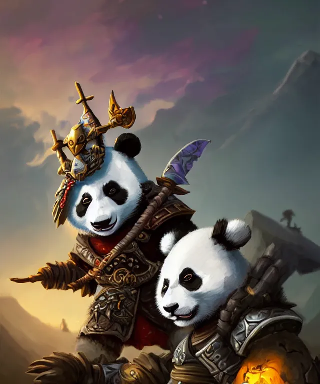 panda shaman wallpaper