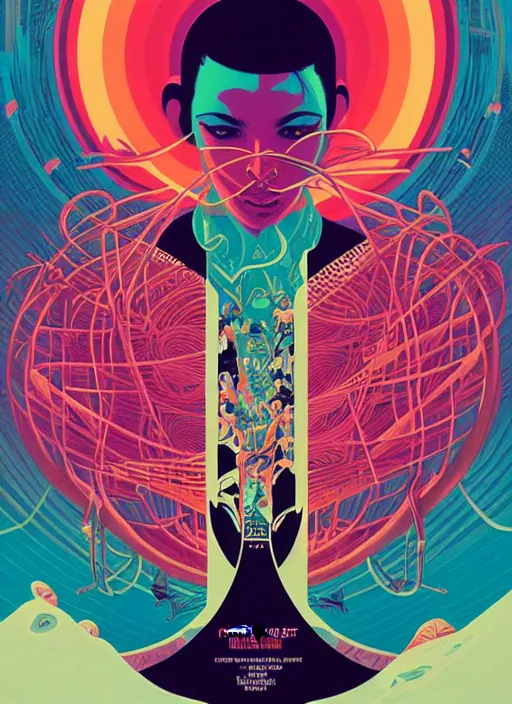 Image similar to concert poster for the band converge, jacob bannon, tristan eaton, victo ngai, artgerm, rhads, ross draws