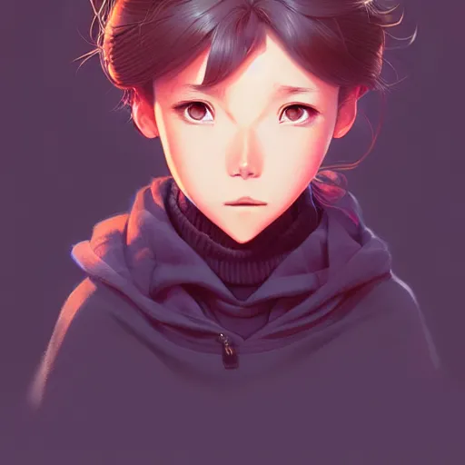 Image similar to portrait sidewalk studio ghibli studio key hideaki anno sakimichan stanley artgerm lau rossdraws james jean marc simonetti elegant highly detailed digital painting artstation pixiv